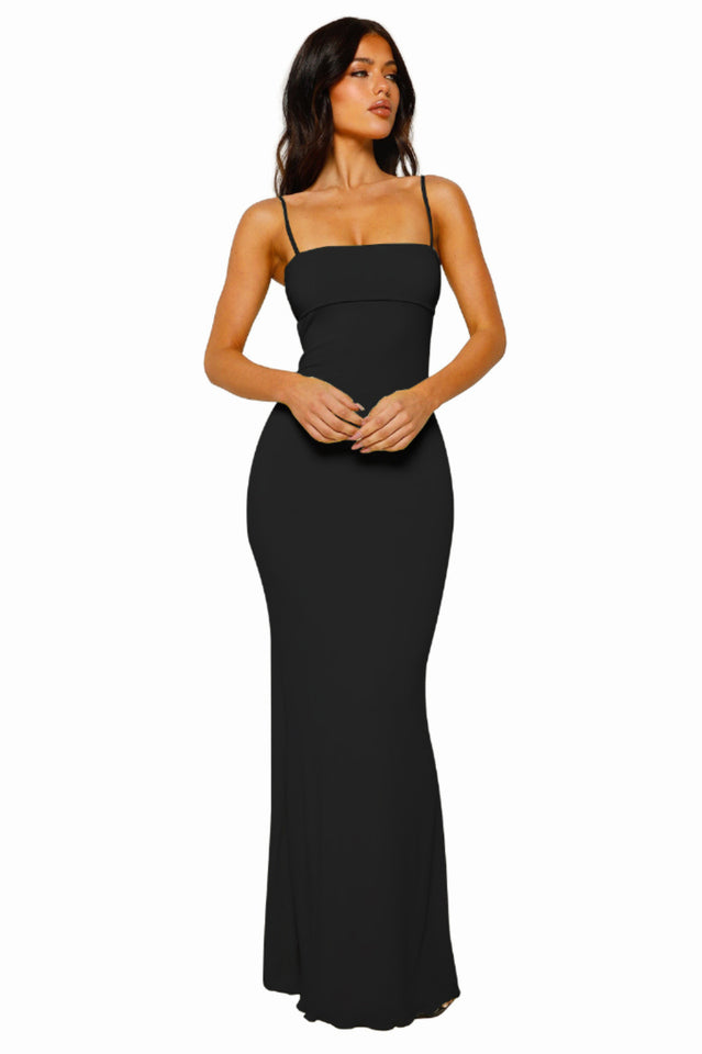 Women's Celine Maxi Dress Black