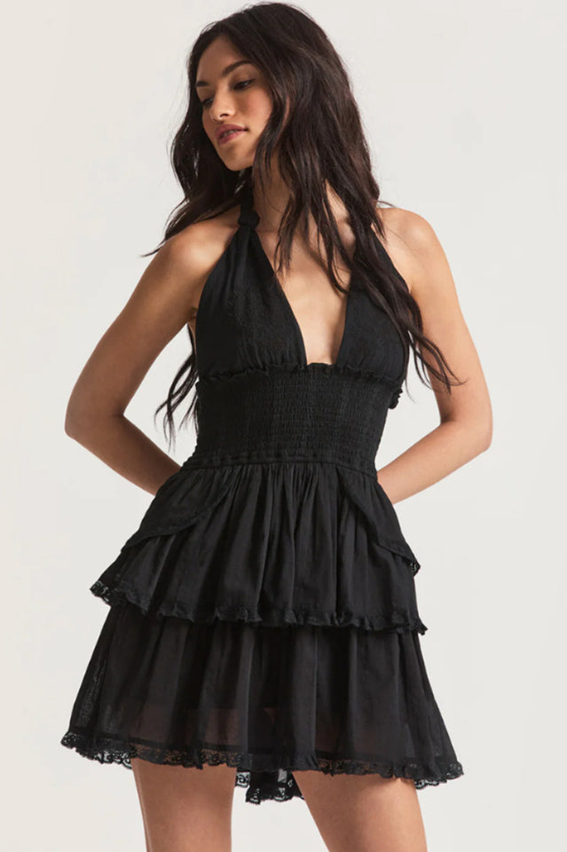 Women's Deanna Floral Halter Dress