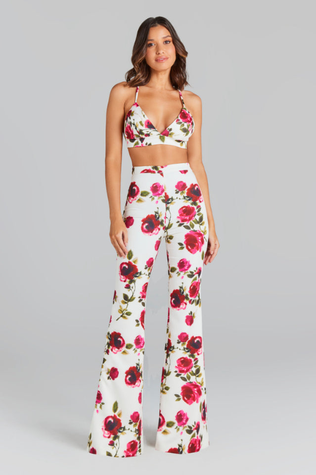 Women's Taning 3 Piece Set With Roses
