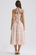 Women's Adabella Cotton Halter Midi Sundress