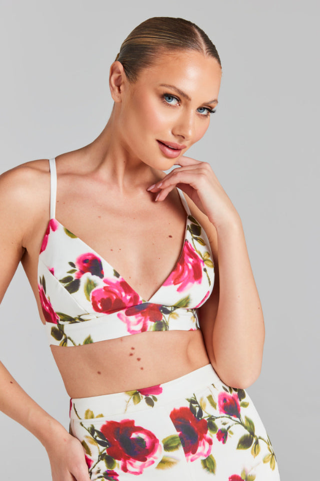 Women's Taning 3 Piece Set With Roses