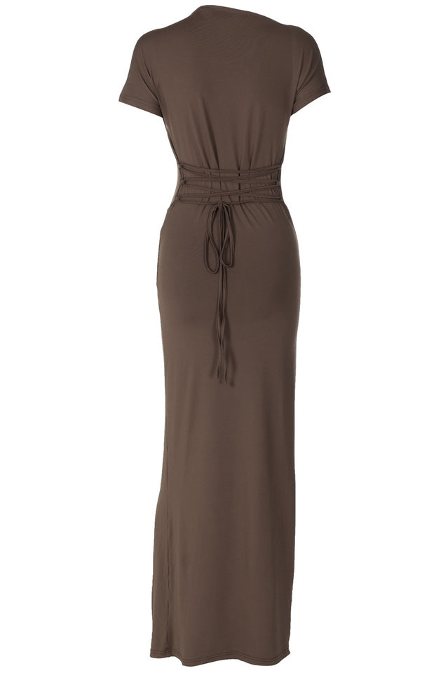 Women's Tea Bodied Maxi Dress