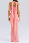 Women's Hallie Corset With Neck Scarf + Skirt Set