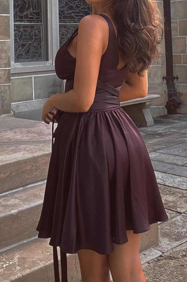 Women's Shima Ivory Flowy Mini Dress