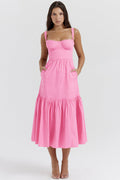 Women's Elia Floral Midi Sundress Pink