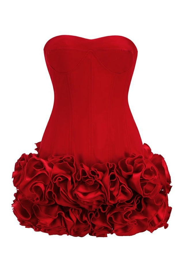 Women's Red Rosa Dress
