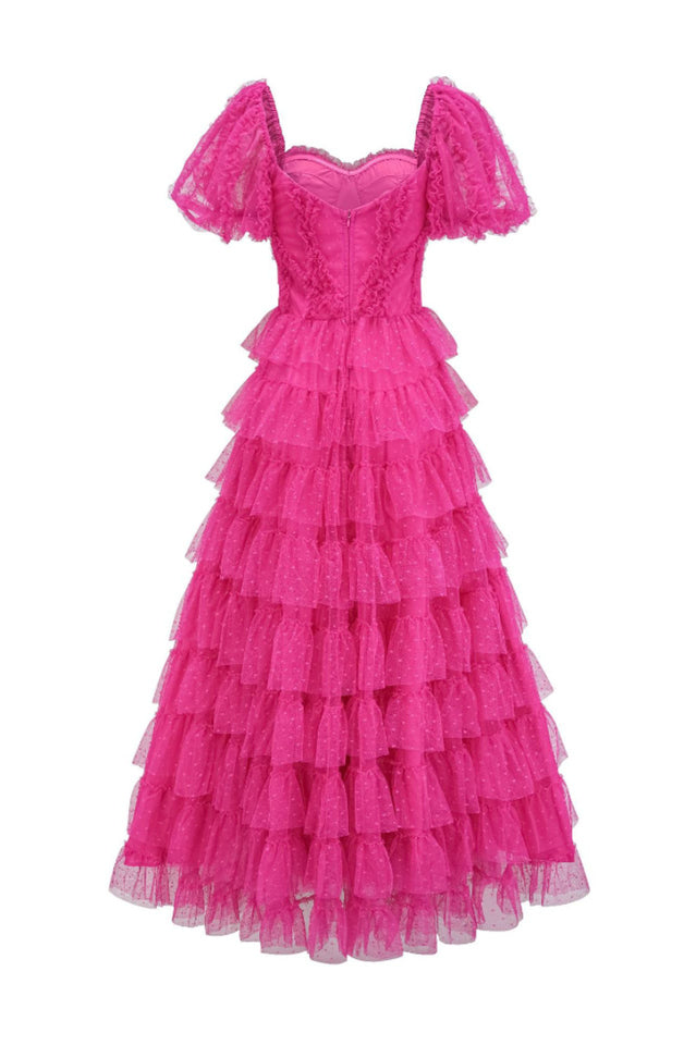Women's Lisette Ruffle Off Shoulder Gown