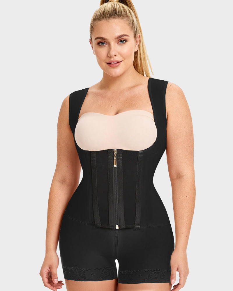 Women’s Post Surgery Tummy Tuck Compression Garment Black