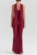 Women's Hallie Corset With Neck Scarf + Skirt Set