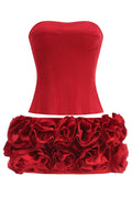 Women's Red Rosa Dress