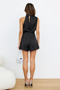 Women's On A Drive Satin Playsuit