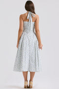 Women's Adabella Cotton Halter Midi Sundress
