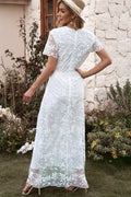 Women's Emma Boho Floral Lace Maxi Dress