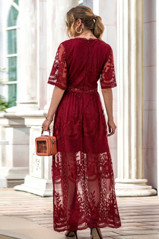Women's Boho Beach Cover Up Dress