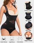 Women’s Open Bust Cross Compression Body Shaper