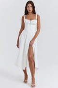 Women's Carmen Bustier Sundress White
