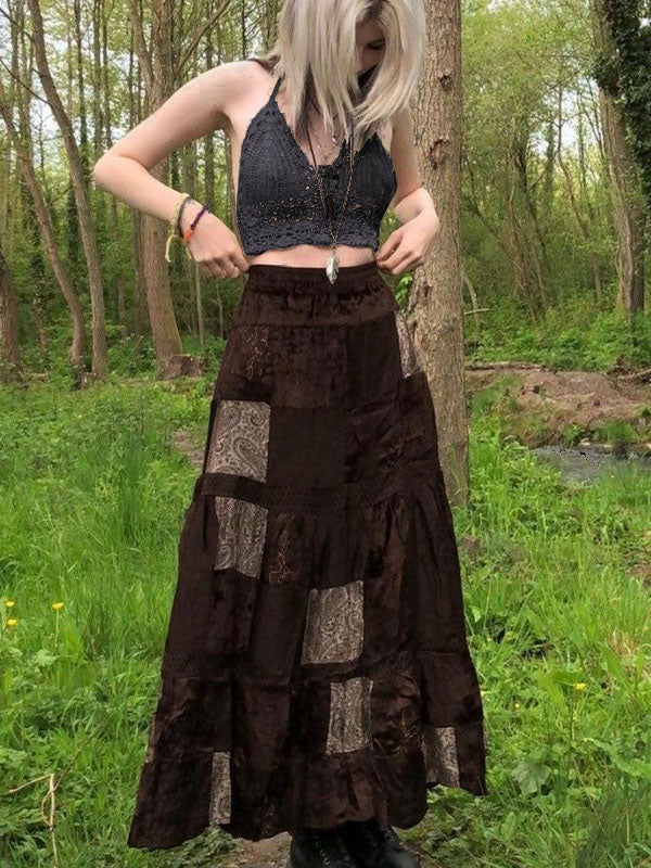 Women's Halter Crochet Knit Crop Cami Top