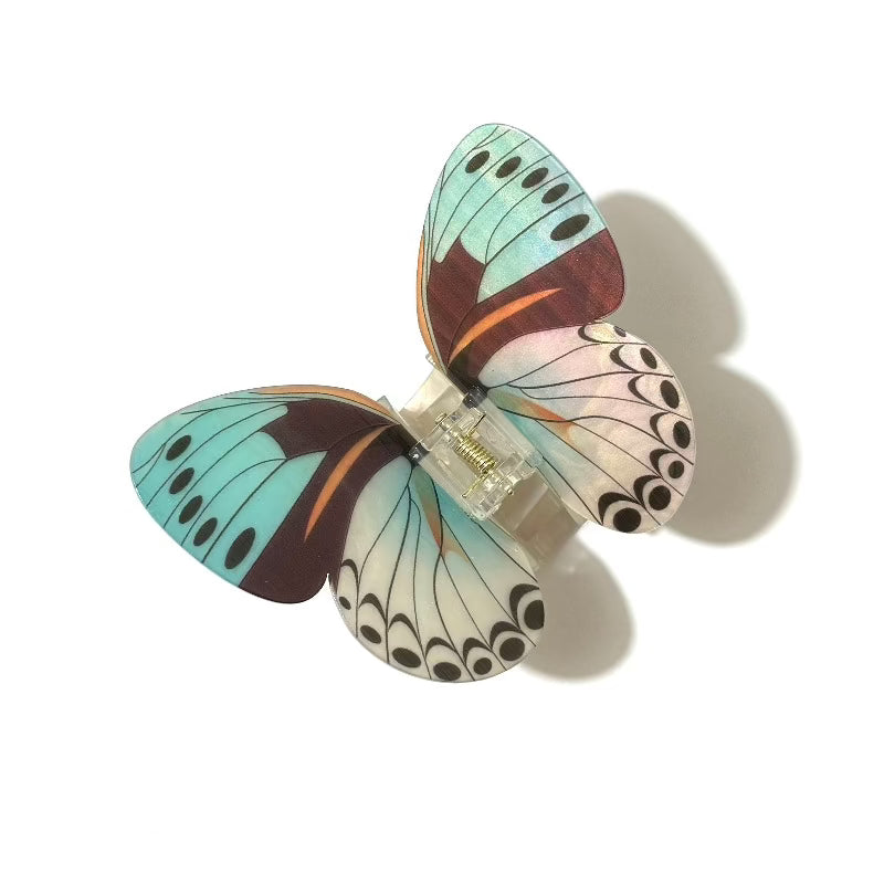 Alorar Ice Phoenix butterfly hair claw clamp in a vibrant design with intricate wing details and a sturdy grip.