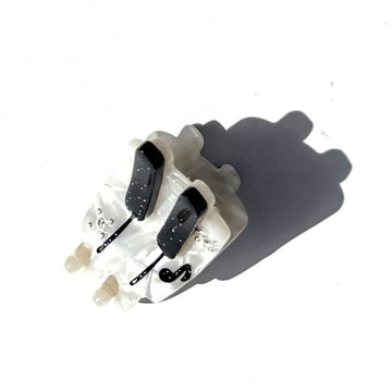 Alorar mini piano hair claw clamp featuring a sleek design with musical note accents in a stylish color.