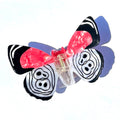 Alorar red ring skirt butterfly hair claw clamp with intricate design and sturdy grip for stylish hair styling.