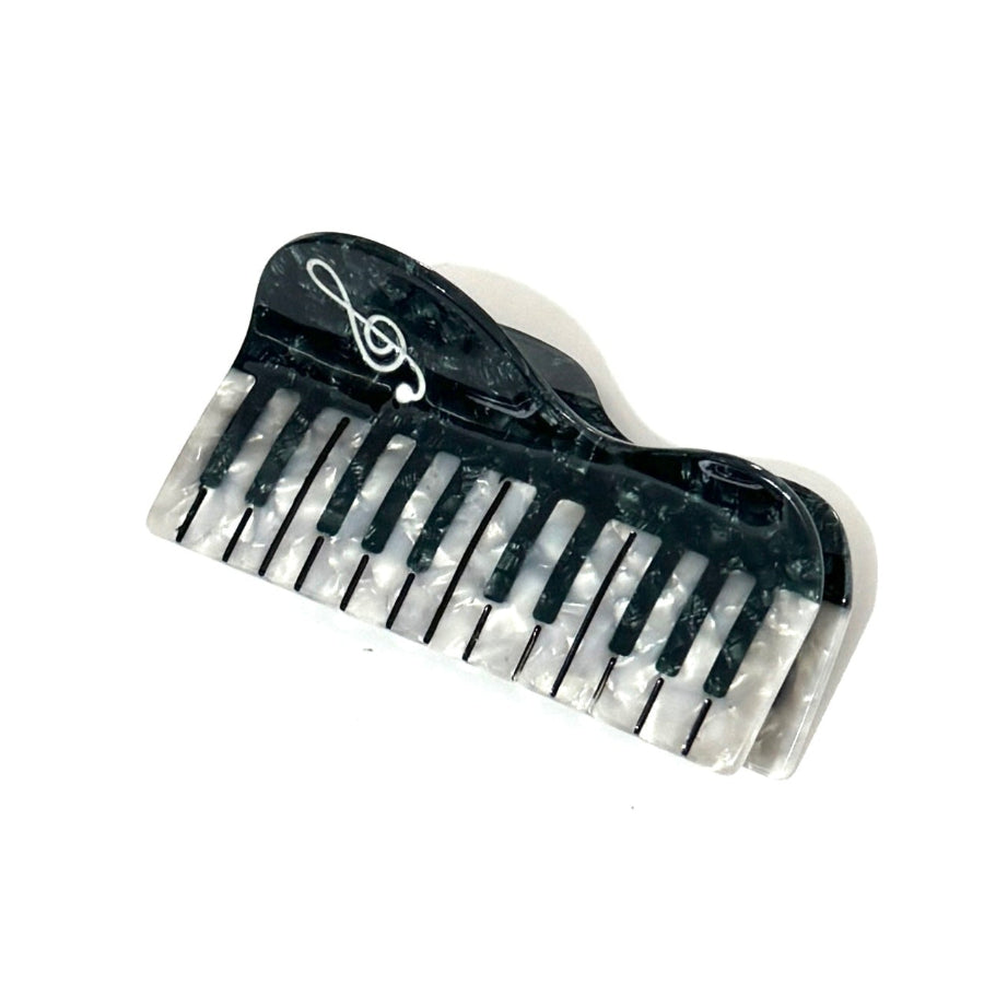 Alorar classic piano hair claw clamp in elegant design, ideal for securing hair in stylish updos or casual styles.