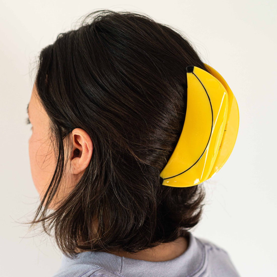 XL Banana Hair Claw Accessories Jenny Lemons 