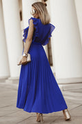 Women's Pleated Maxi Dress