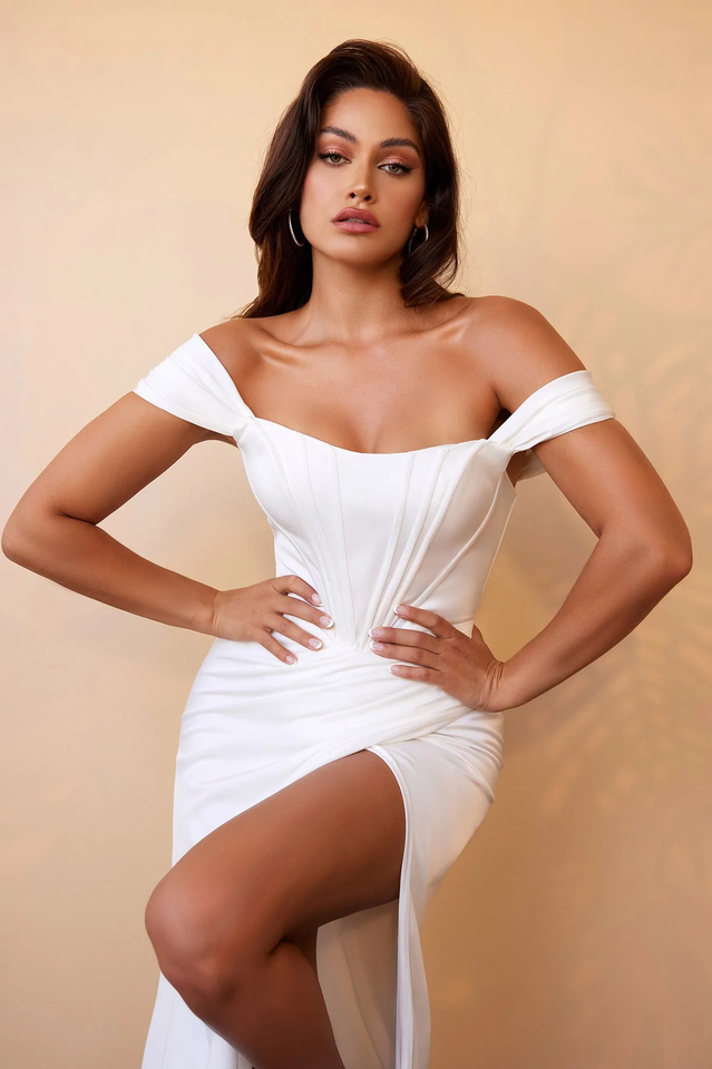 Women's Cinderella Divine Corset Satin Bridal Gown