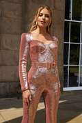 Women's Marissa Sequin Jumpsuit