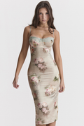 Women's Venus Vintage Floral Midi Dress