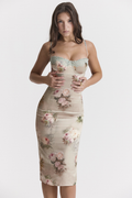 Women's Venus Vintage Floral Midi Dress