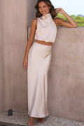 Women's Esther Top + Maxi Skirt Set