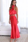 Women's Esther Top + Maxi Skirt Set