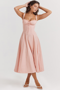 Women's Carmen Pink Tunic Sundress