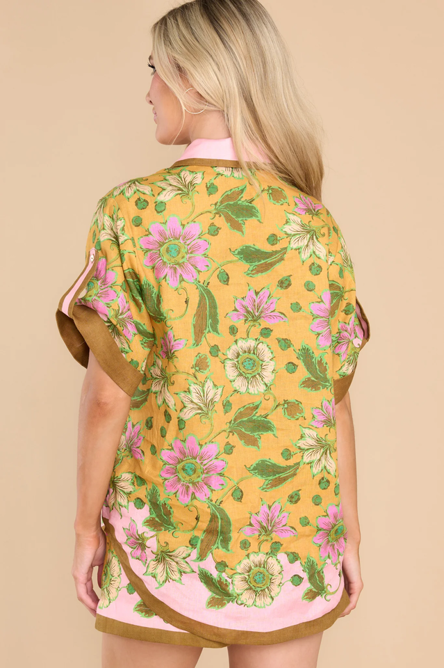 Women's Winnie Blush Top + Shorts Set