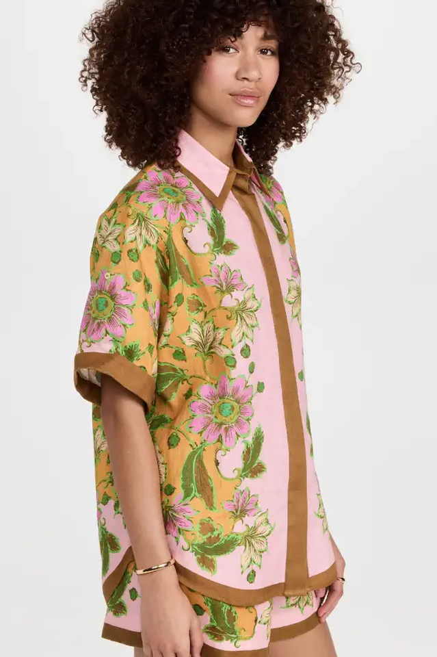 Women's Winnie Blush Top + Shorts Set