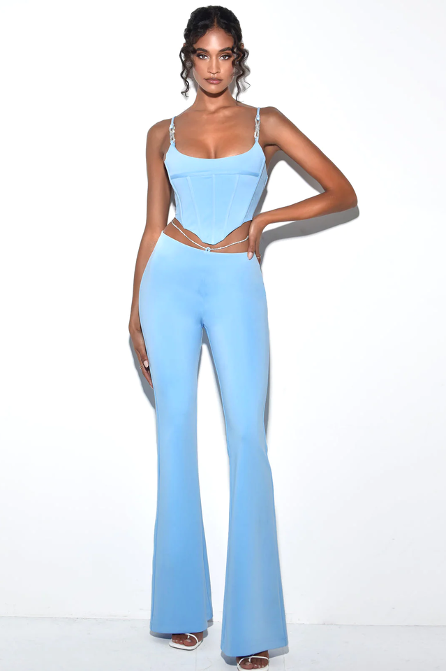 Women's Tristyn Strap Corset Top + Pants Set