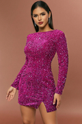 Women's Time Will Tell Mini Dress Hot Pink