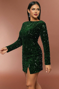 Women's Time Will Tell Mini Dress Army Green