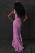 Women's Cesca Rose Pink Floral Maxi Dress