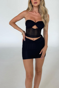 Women's Grace Mini Skirt Set