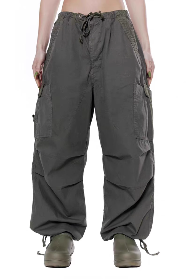 Women's Vintage Parachute Cargo Pants