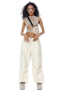 Women's Vintage Parachute Cargo Pants