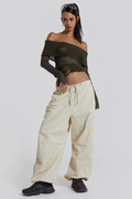 Women's Vintage Parachute Cargo Pants