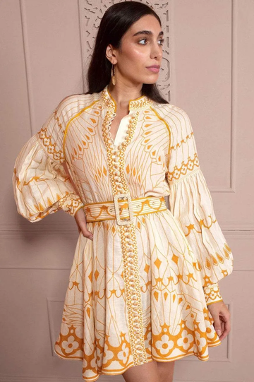 Women's Pernilla Short Dress Yellow