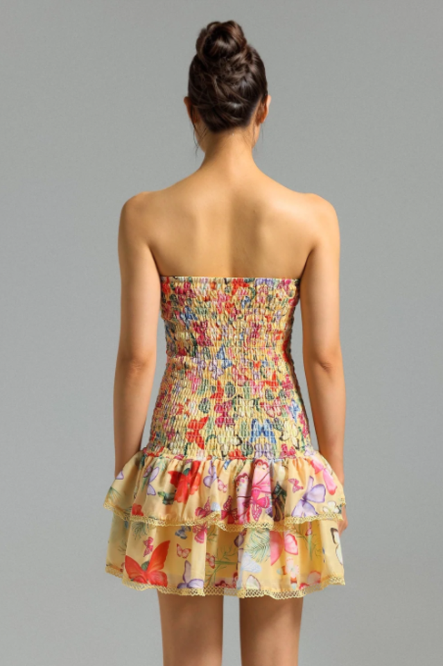 Women's Naja Layered Printed Mini Dress