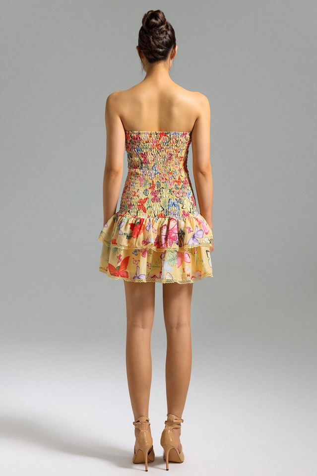 Women's Naja Layered Printed Mini Dress