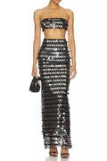 Women's Sereena Sequins Set Black