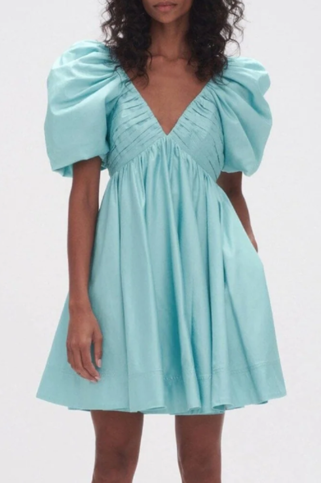 Women's Gabrielle Plunge Mini Dress