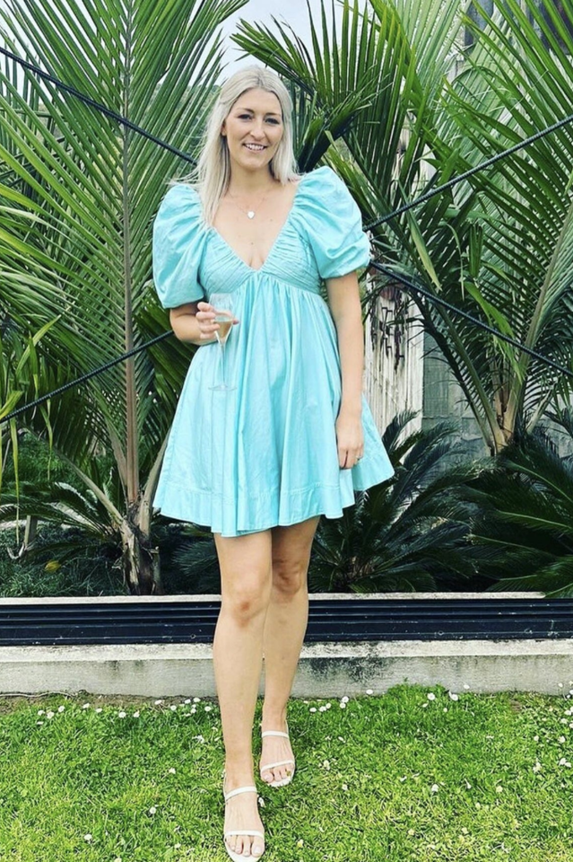 Women's Gabrielle Plunge Mini Dress